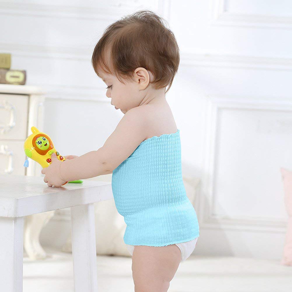 6Pack Baby Organic Cotton Baby Belly Button Band Newborn Belly Wraps Umbilical Hernias Truss Belt Infant - Image 3